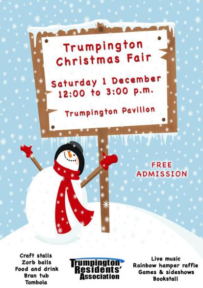 Trumpington Christmas Fair, 1 December 2012.