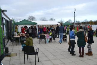 Trumpington Christmas Fair, Trumpington Pavilion, 30 November 2013.