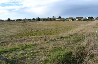 Looking from the path from Trumpington to Addenbrooke�s towards Foster Road, with the Virido site, Clay Farm, 8 December 2014.
