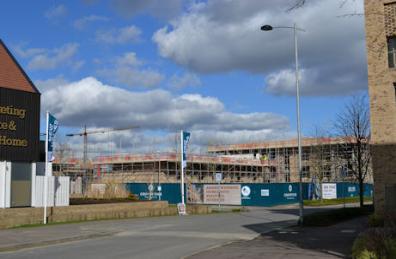 Progress on the second phase of the Abode development, from Hobson Avenue. Photo: Andrew Roberts, 4 March 2016.