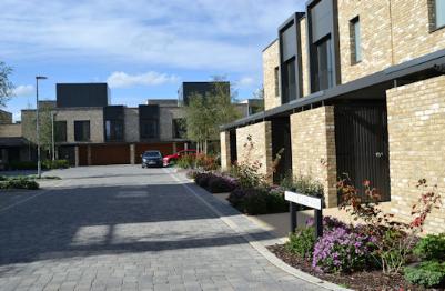 Newly completed homes on Woodpecker Way. Photo: Andrew Roberts, 30 September 2017.