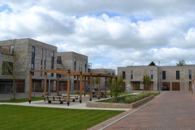 Kingfisher Gardens with newly occupied homes, Seven Acres development, Clay Farm. Photo: Andrew Roberts, 12 May 2013.