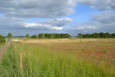 The site for the square and community centre. Photo: Andrew Roberts, 16 June 2013.