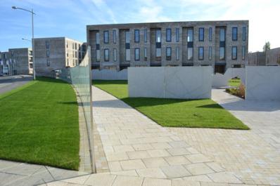 New play area beside Addenbrooke’s Road, Skanska development, Clay Farm. Photo: Andrew Roberts, 30 October 2013.