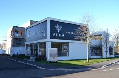 The Aura marketing suite, Clay Farm. Photo: Andrew Roberts, 28 December 2013.