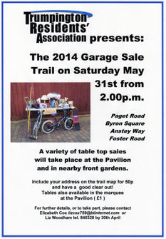 Trumpington Garage Sale Trail, 31 May 2014