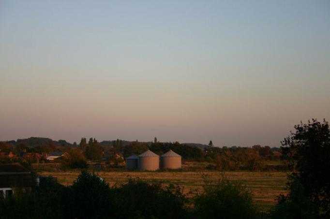 Glebe Farm from Bishop's Road. Photo: Arthur Brookes, October 2007.