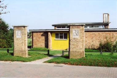 The entrance to the original Pavilion, September 2008.