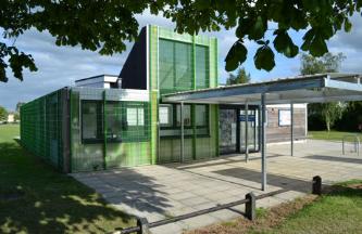 Trumpington Pavilion. Photo: Andrew Roberts, 16 June 2013.