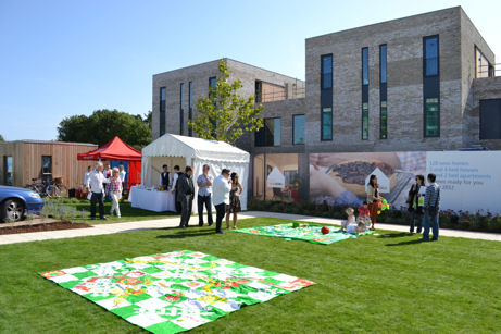 Opening of Skanska's Seven Acres development, Clay Farm. Photo: Andrew Roberts, 15 September 2012.