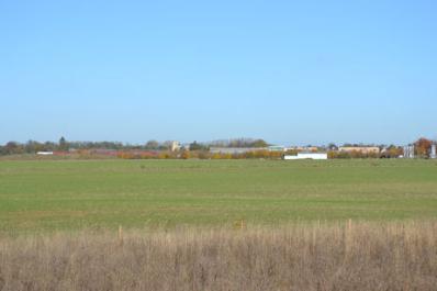 Looking from the M11 junction towards the Trumpington Meadows development with the Primary School framework visible to the left. Photo: Andrew Roberts, 11 November 2012.