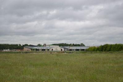 The new Primary School seen from Trumpington Meadows Country Park. Photo: Andrew Roberts, 12 June 2013.