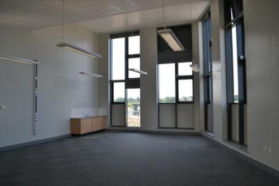 The larger community room, Trumpington Meadows school. Photo: Andrew Roberts, 10 July 2013.