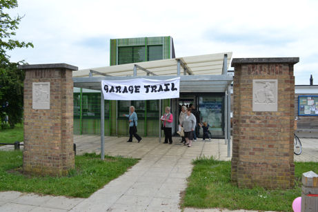 TRA Garage Sale Trail, based at Trumpington Pavilion and nearby homes, 31 May 2014.