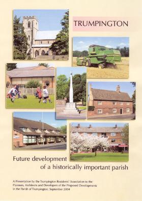 Cover page, Trumpington Residents' Association, Development Report, 2004
